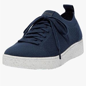 Fitflop Rally Knit Trainers in Midnight navy, women’s size 9